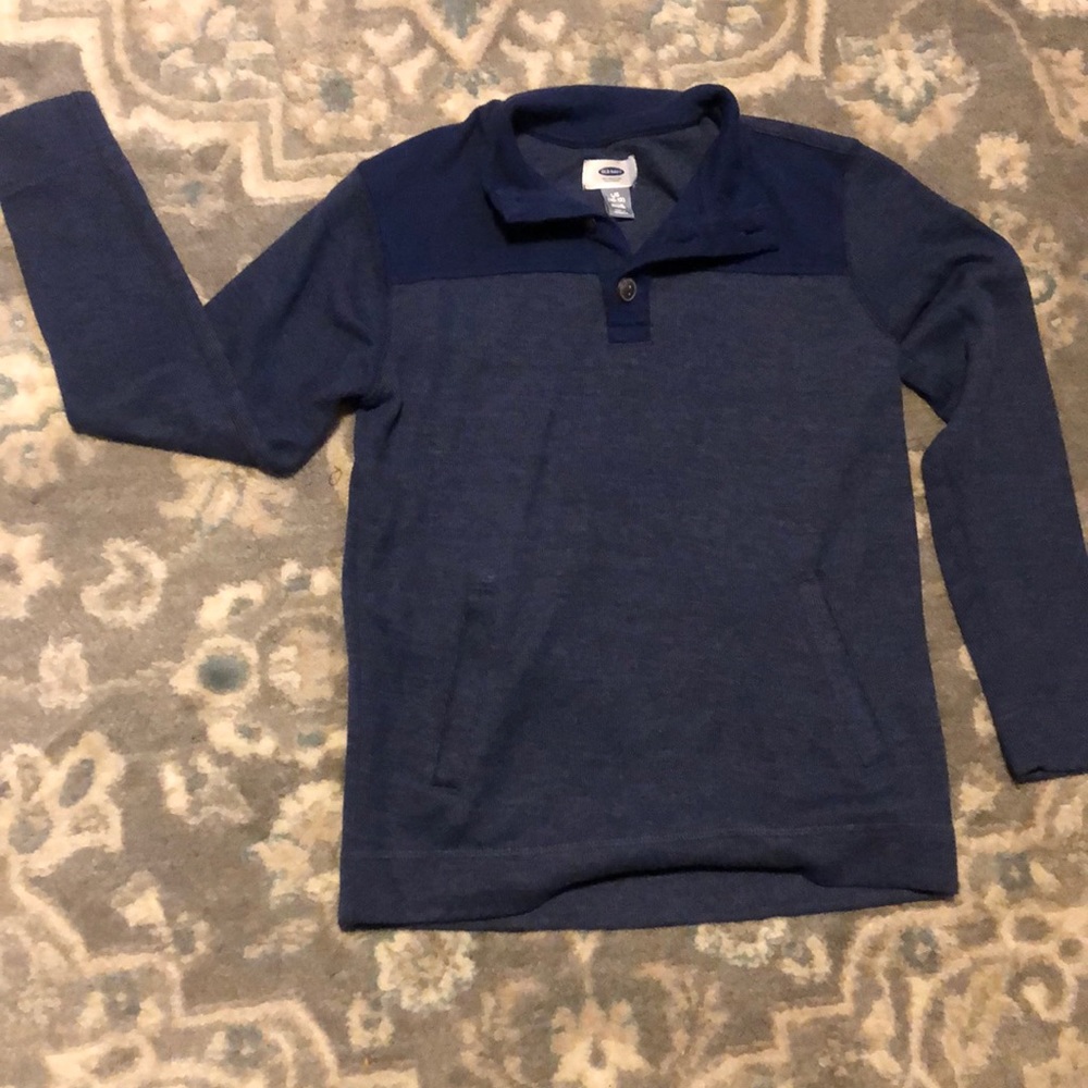 Boys long sleeve knit top